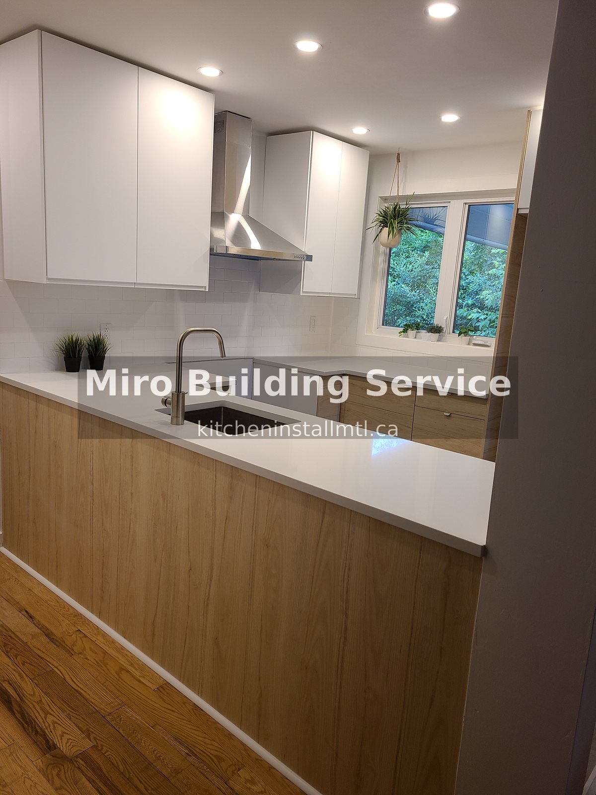 Laval sink countertop detail